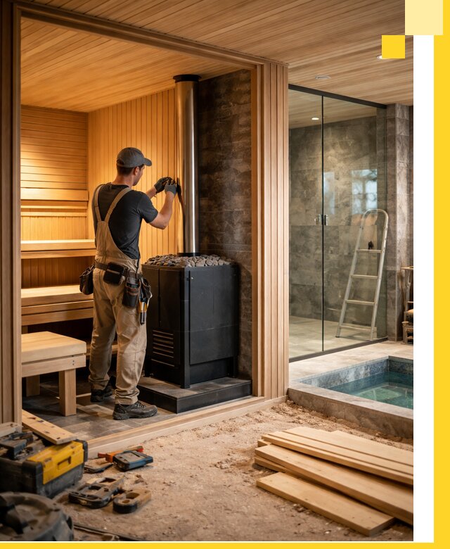 Полное строительство банных комплексов под ключ в Воскресенске