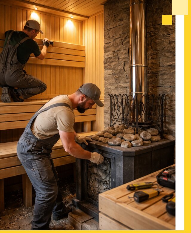 Комплексный дизайн бань, саун и зон отдыха в Воскресенске