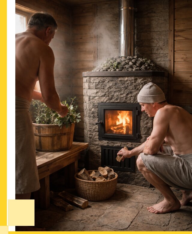 Банные печи под ключ в Воскресенске от 46521 р. | ЭриданВск кирпичная