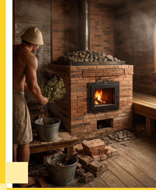 Кирпичные банные печи в Воскресенске от 93042 р. | ЭриданВск