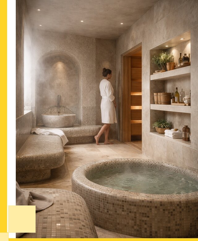 Строительство бани с хамамом в Воскресенске от 775350 р. | ЭриданВск