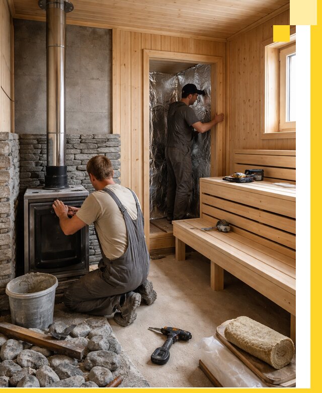 Строительство и изготовление бань под ключ в Воскресенске