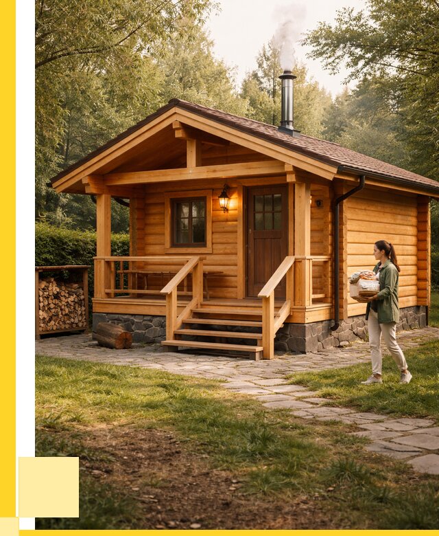 Купить баню под ключ в Воскресенске от 671970 р. | ЭриданВск