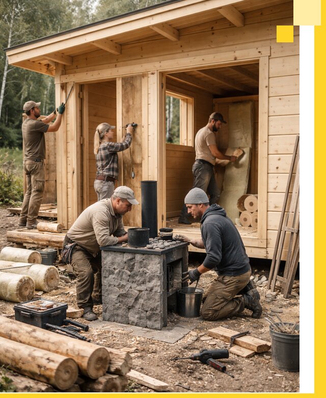 Купить баню под ключ в Воскресенске строительство монтаж отделка