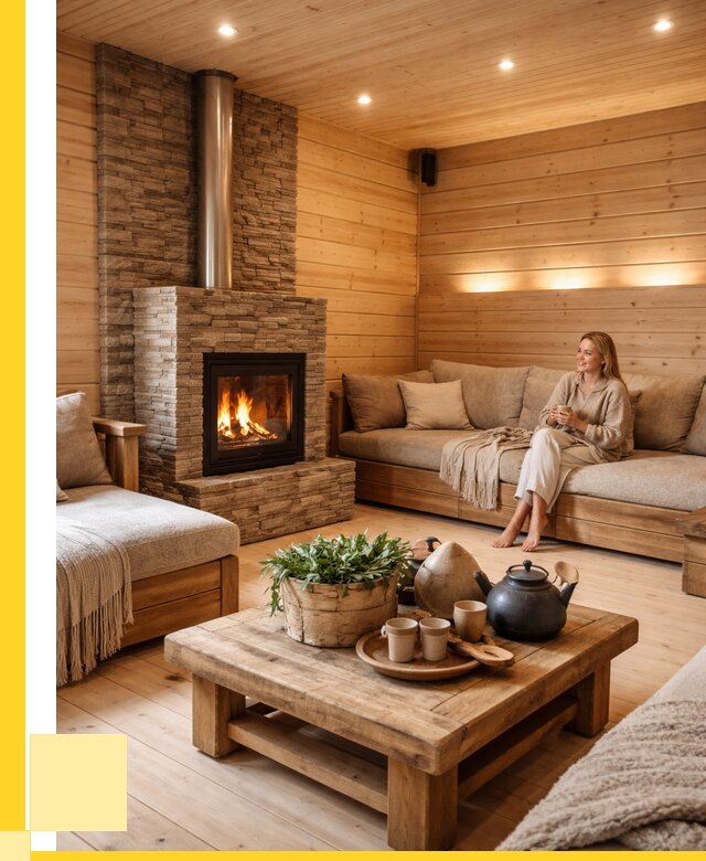 Проект бани с комнатой отдыха в Воскресенске от 36183 р. | ЭриданВск