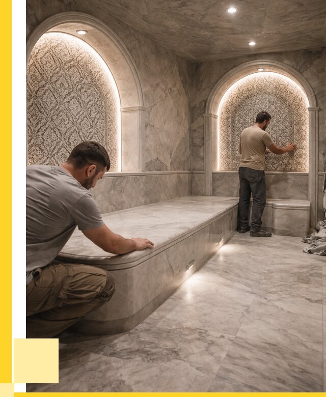 Турецкие бани под ключ в Воскресенске от 258450 р. | ЭриданВск