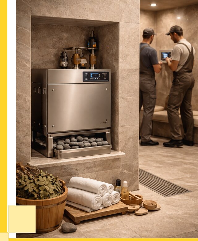 Парогенераторы для хамама в Воскресенске от 77535 р. | ЭриданВск