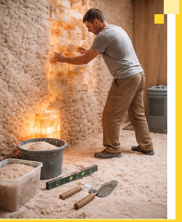 Проектирование и монтаж соляных комнат в Воскресенске под ключ