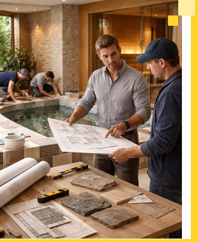 Проектирование SPA зон под ключ в Воскресенске с инженерией