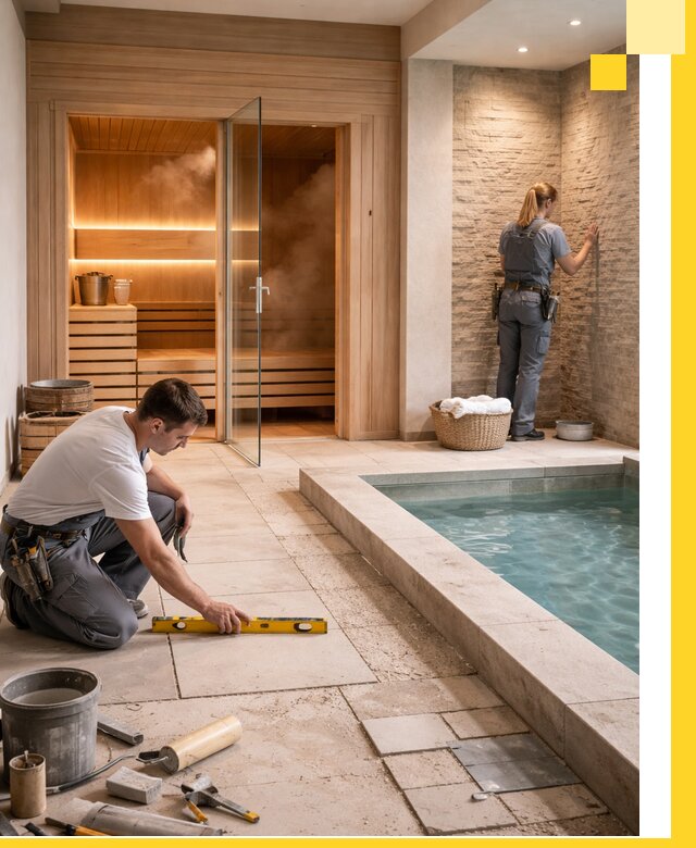 Комплексный дизайн и отделка интерьеров SPA под ключ в Воскресенске